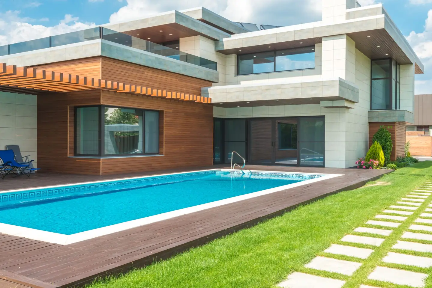 Swimming pool built in Waratah West, NSW